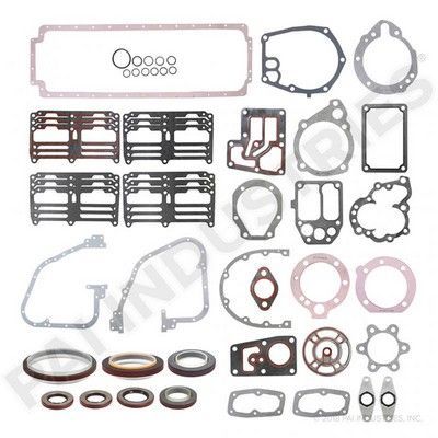 Juego de juntas de motor, varias formas y tamaños, para reparación de automóviles.