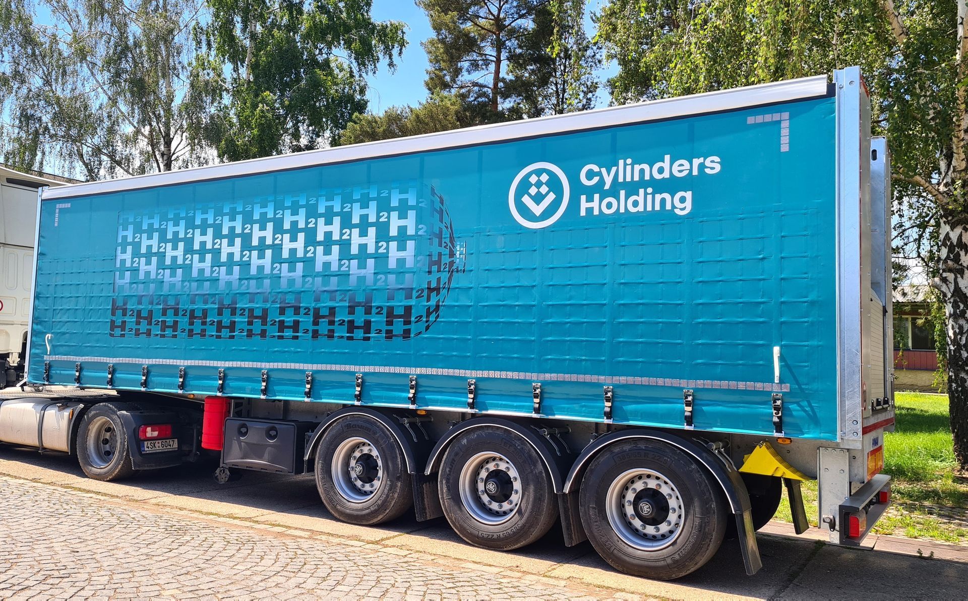 Panav H2 ūdeņraža speciāla puspiekabe specialtrailers trailers piekabe
