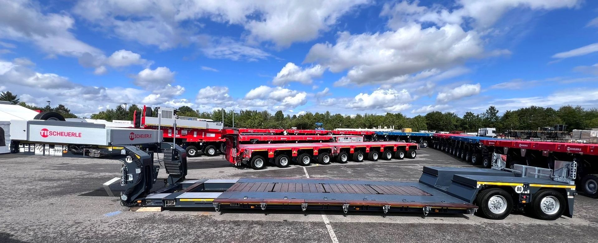 Scheuerle Euro Compact, U5, U7, U9, U13, U15 Tii group, treileris piekabe, move the world, spmt, modular trailer, smagsvara piekabes, negabarīta pārvadājumi, zemas piekabes kuģiem, Faymonville, Maxtrailer, Noteboom, Broshuis, Goldhofer, Kassbohrer, Komodo, Doll, oversize transport, treileri traktoriem, tehnikas pārvadāšana, негабаритные прицепы, тяжеловесный трал, трейлер, низкопольный трейлер, schwertransport