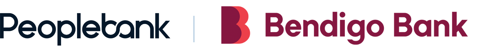 Peoplebank and Bendigo Bank logos