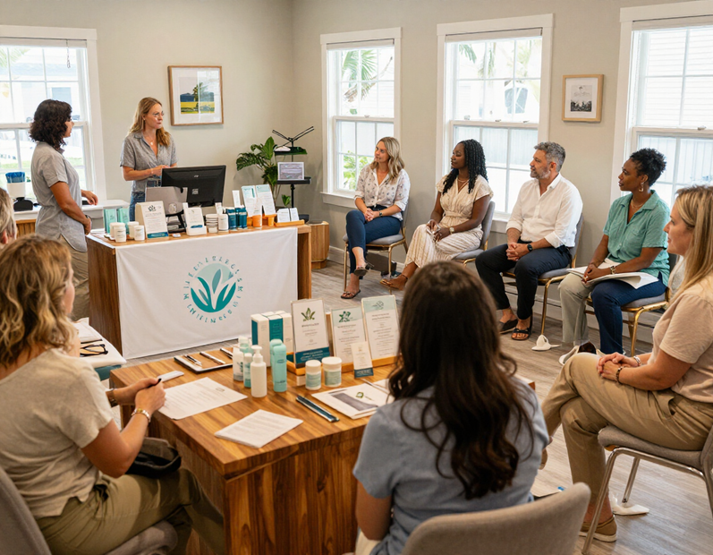 Health Pensacola wellness audience and brand partnership event