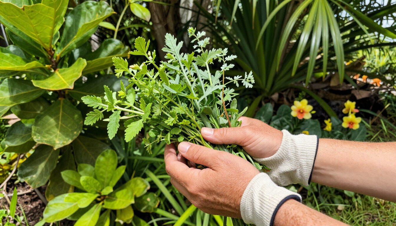 Foraging Florida plants