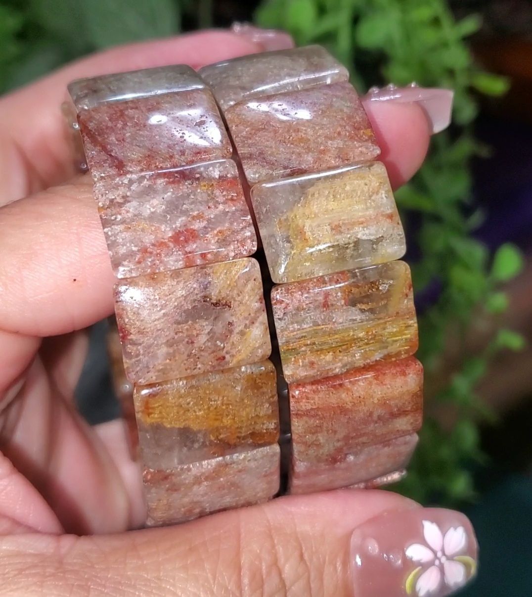 Thousand layer bangle bracelet 1pc