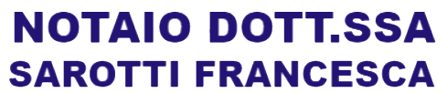 NOTAIO DOTT.SSA SAROTTI FRANCESCA - LOGO
