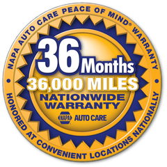 NAPA 36/36 at  Austin's Auto Repair Center, Inc. in North Mankato, MN