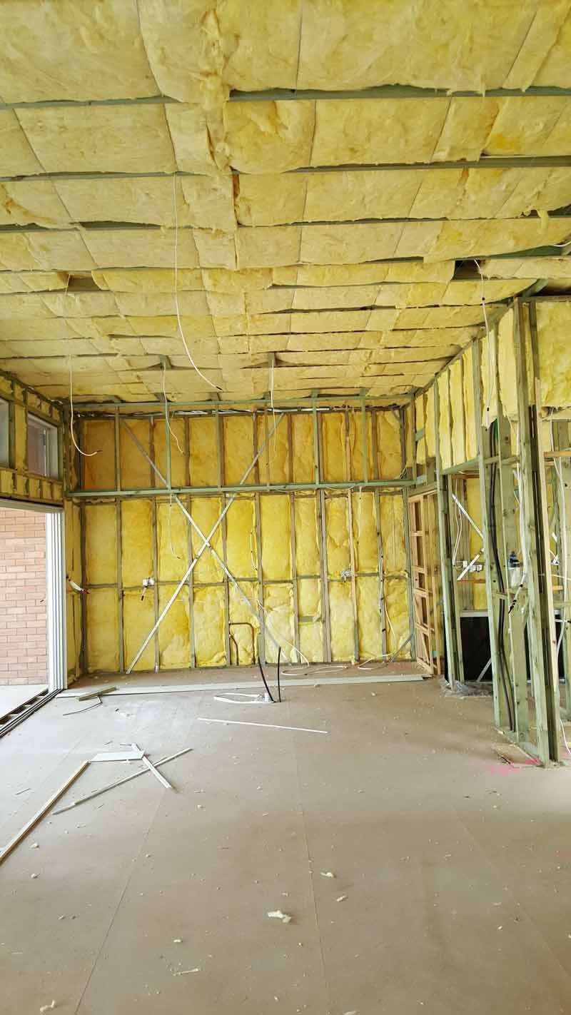 A Room with a Lot of Insulation on the Walls | East Gosford, NSW | Clark’s Insulations 