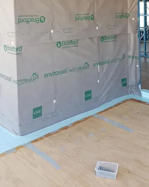 A Corner of a Building with Bradford Written on It | East Gosford, NSW | Clark’s Insulations 