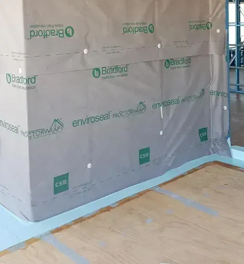 Man Working on Wall Wrap Insulation | East Gosford, NSW | Clark’s Insulations Man Working on Wall Wrap Insulation | East Gosford, NSW | Clark’s Insulations