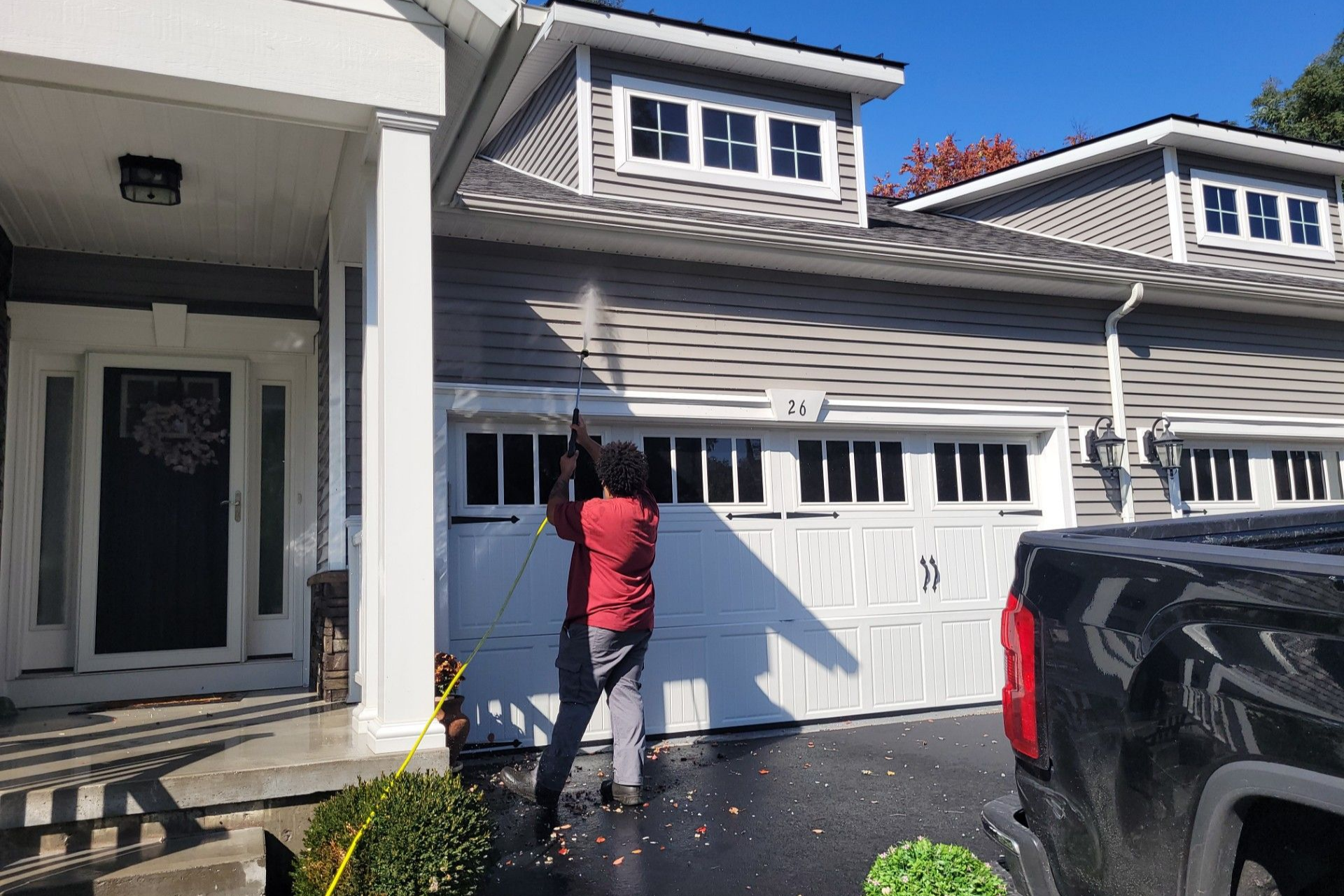 House Pressure Washing — Schenectady, NY — Paige's Janitorial Cleaning Service and Floor Care House Pressure Washing — Schenectady, NY — Paige's Janitorial Cleaning Service and Floor Care