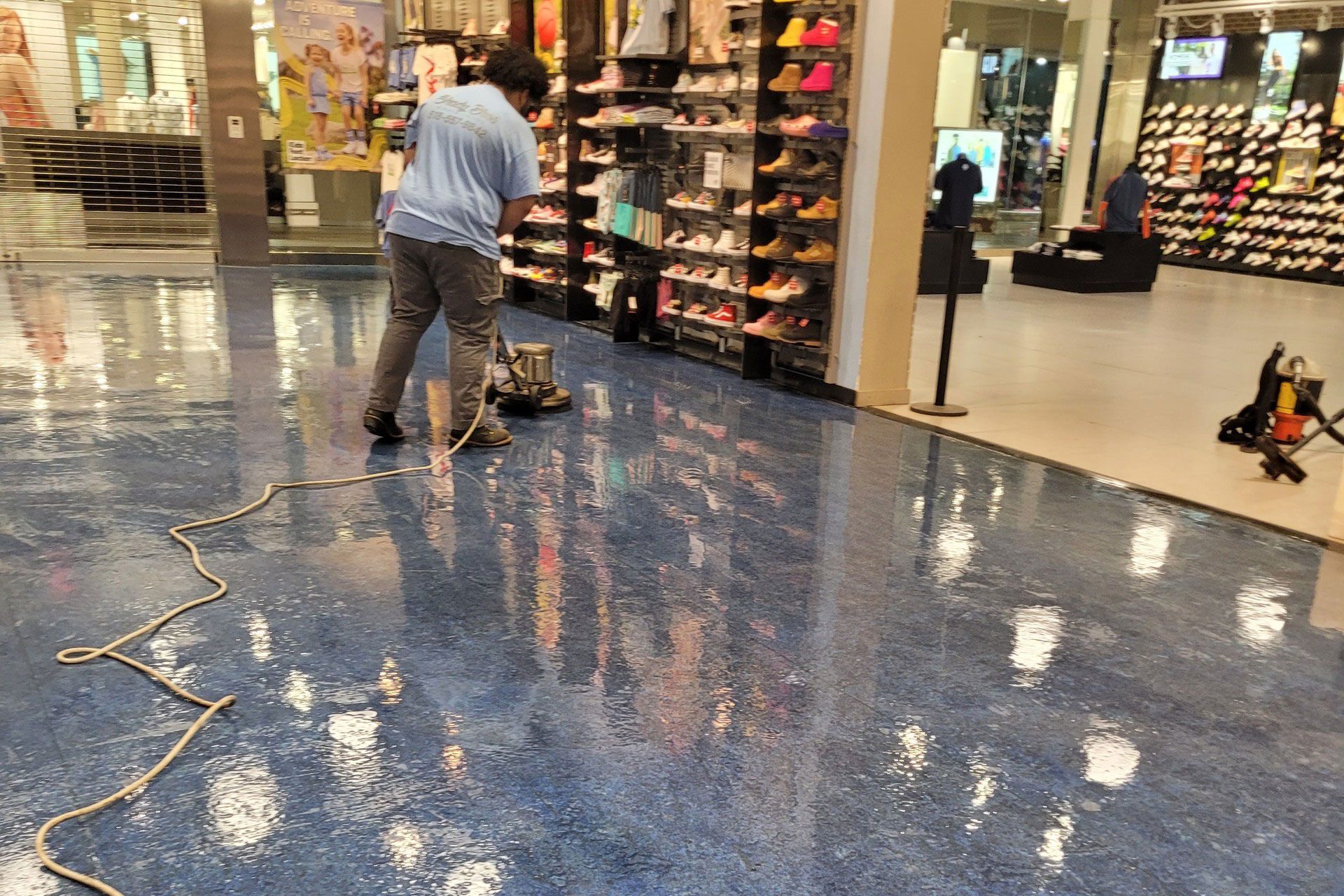 Floor Cleaning — Schenectady, NY — Paige's Janitorial Cleaning Service and Floor Care Floor Cleaning — Schenectady, NY — Paige's Janitorial Cleaning Service and Floor Care