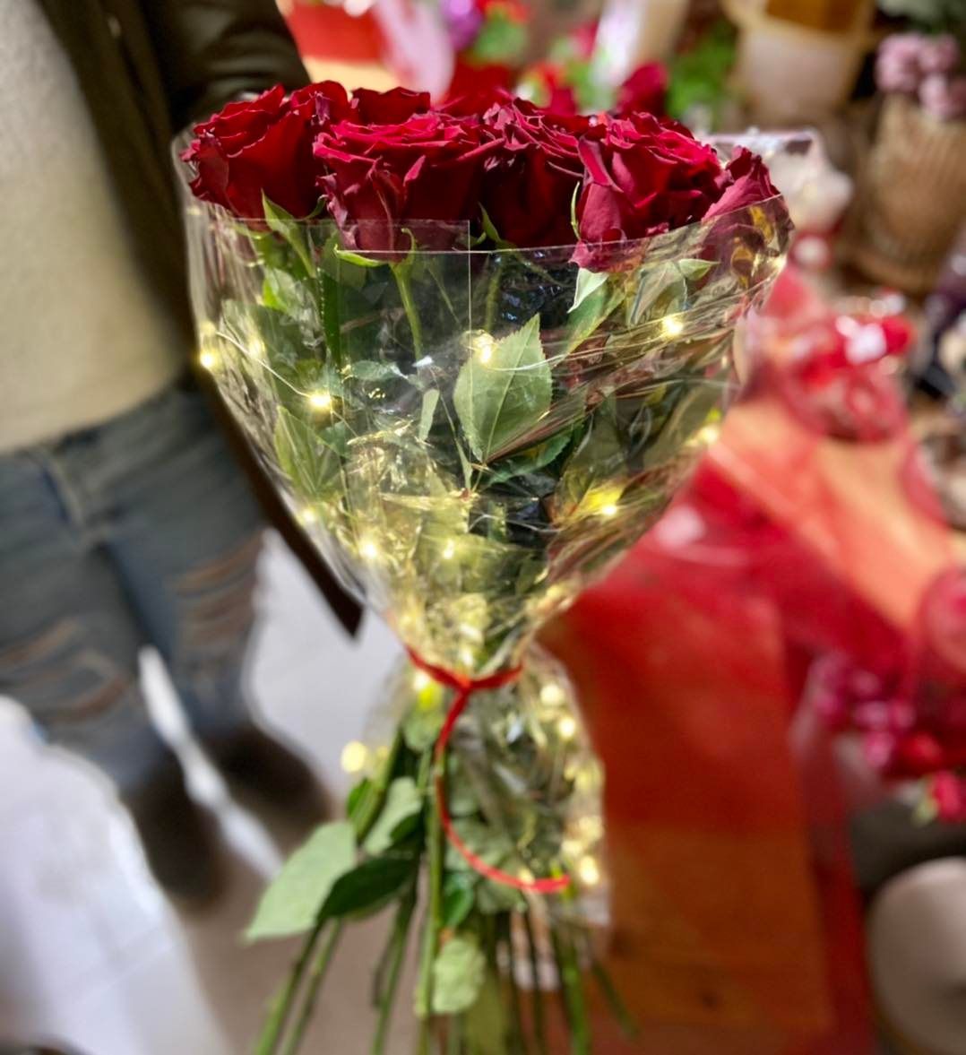 Bouquet di rose rosse