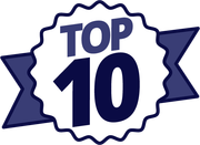 Top 10 badge