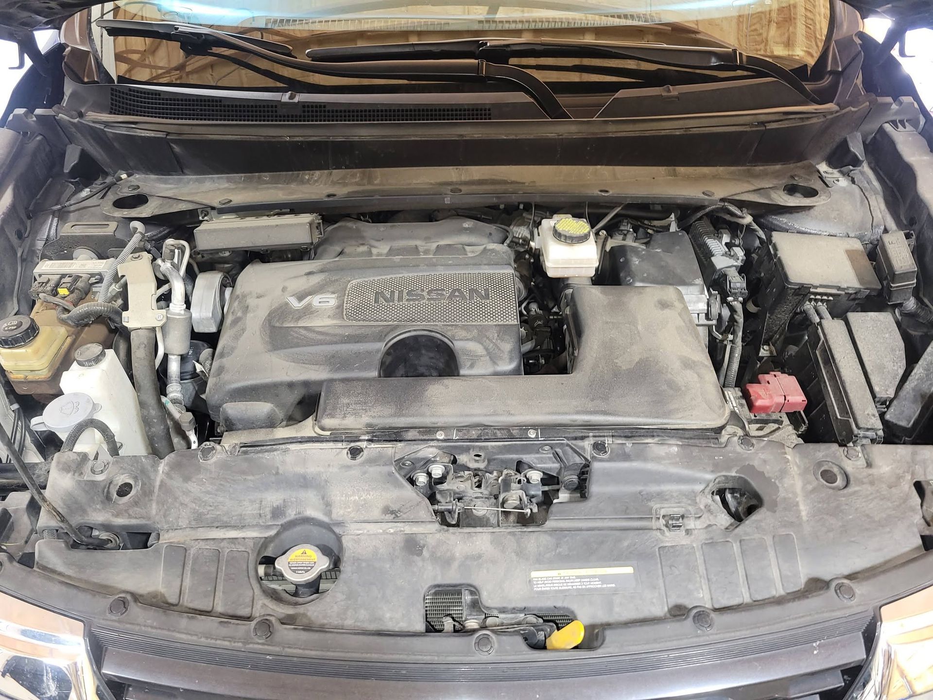 engine bay detailing