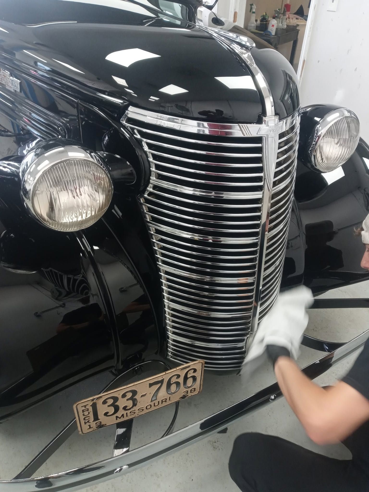 classic truck paint correction