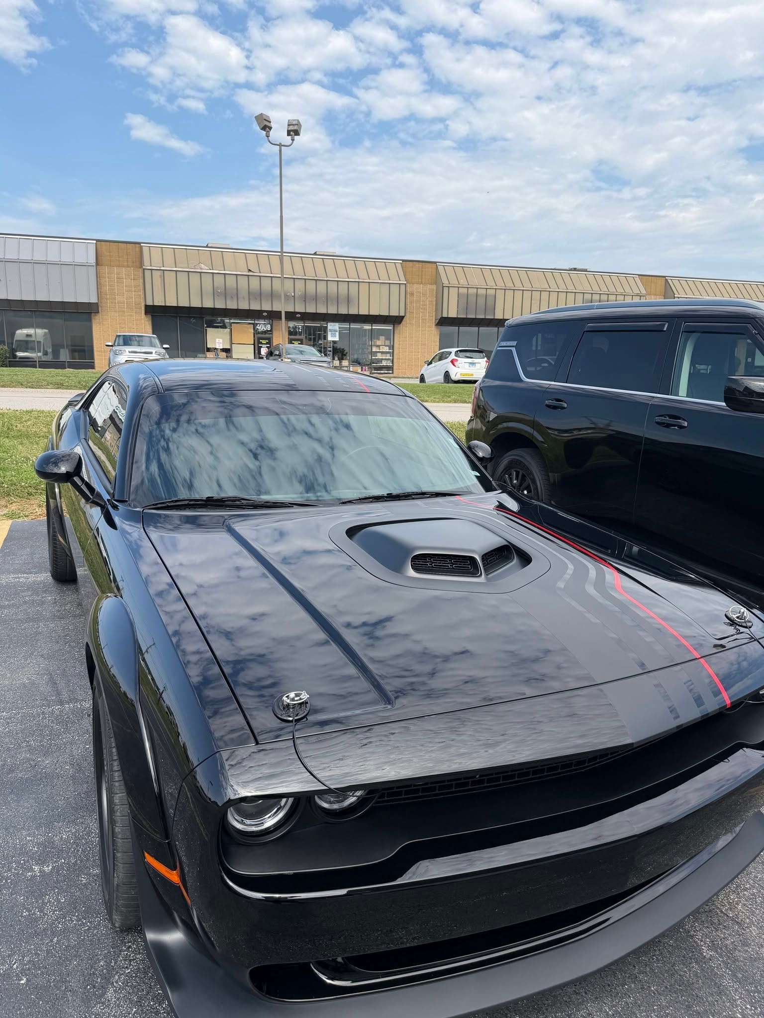 black car detailing