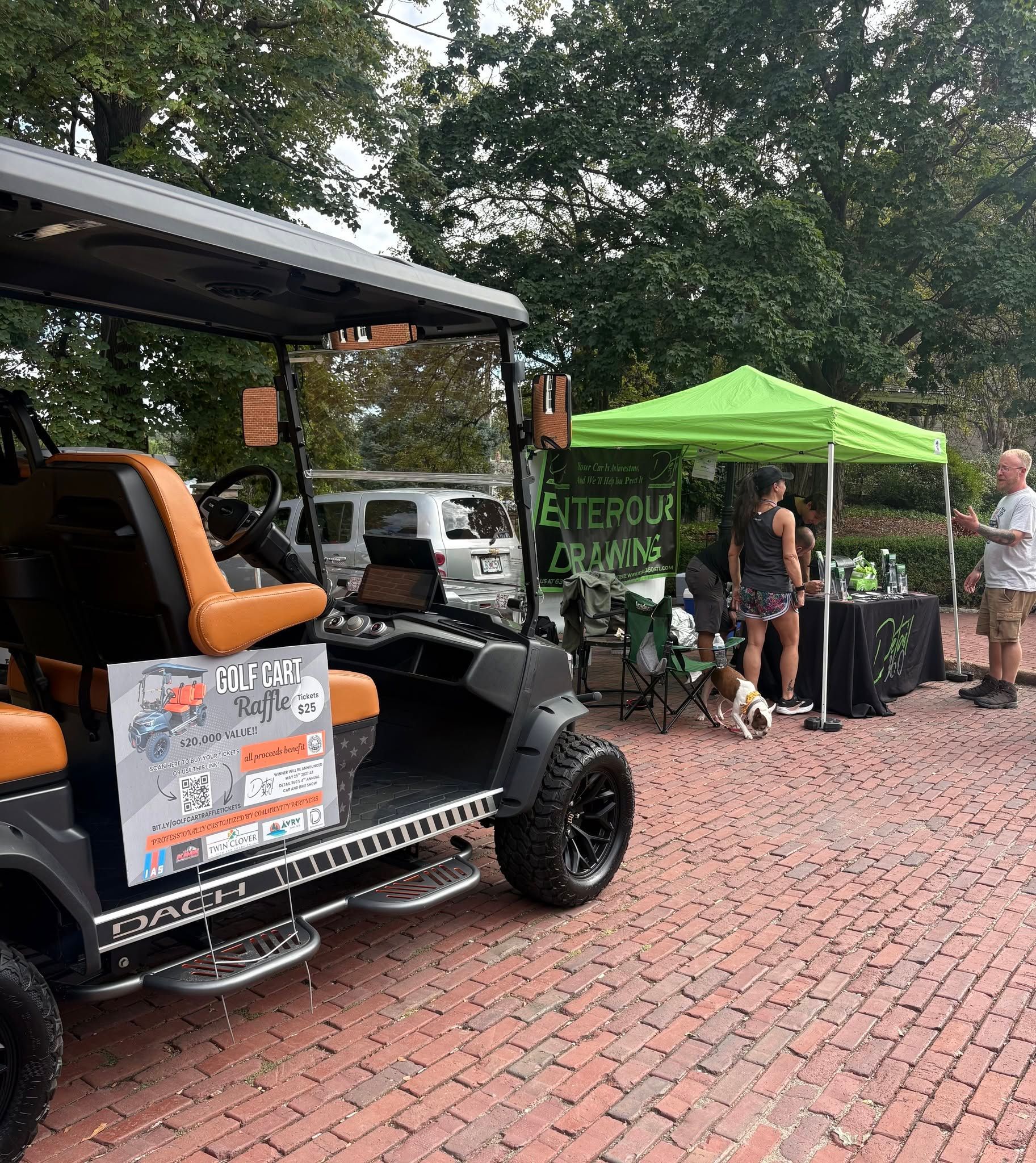 Golf cart Raffle
