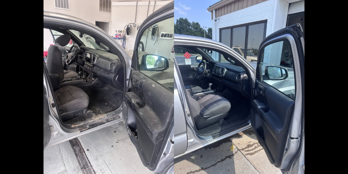 Toyota Tacoma complete detailing