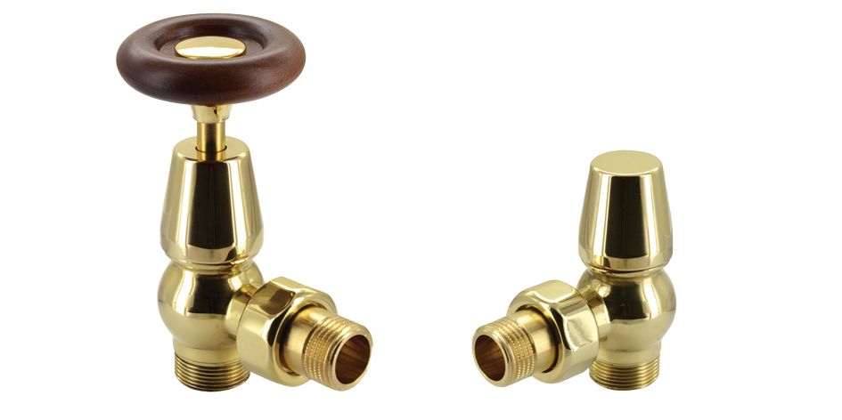 Ventil-Set Brass Wood