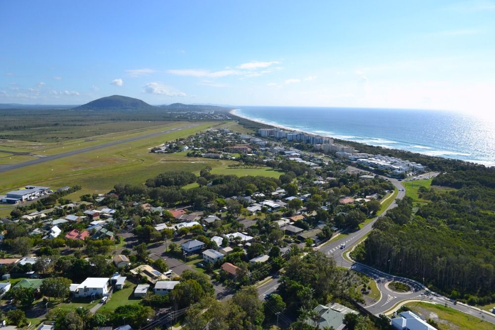 Coastal Town With Houses — Superstretch300 Limousines In Coolum, QLD