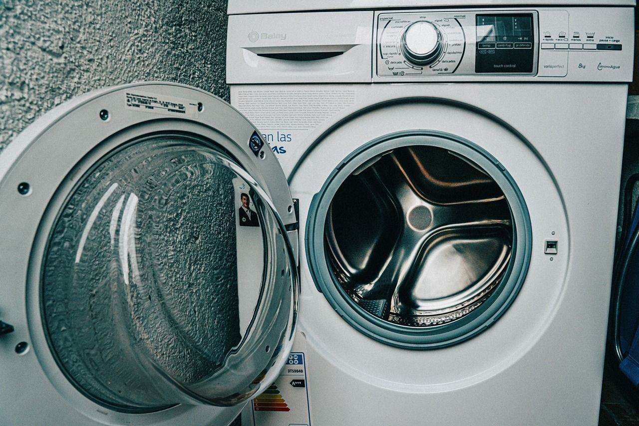Onsite laundry facilities available for guests.