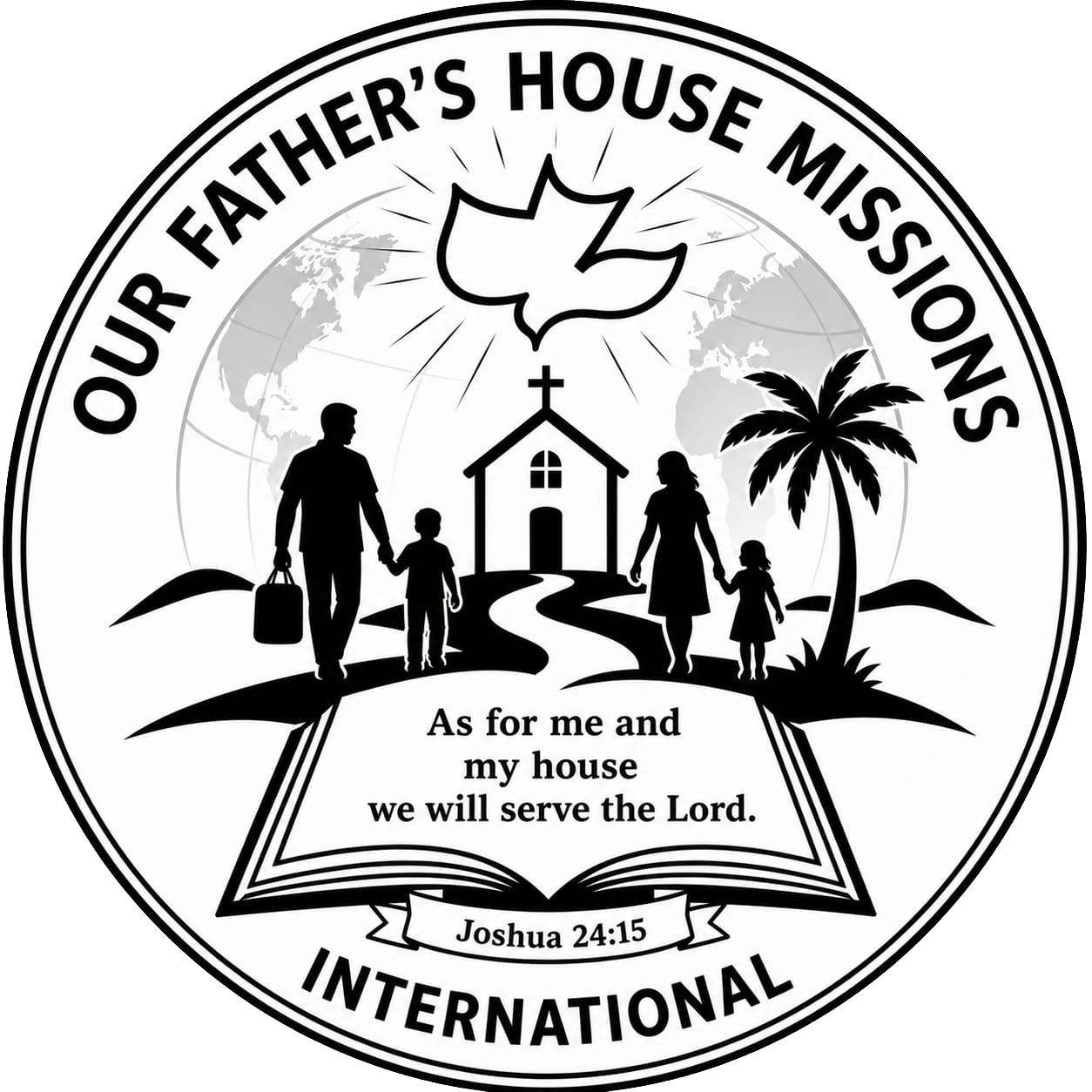 Our Father's House Missions logo