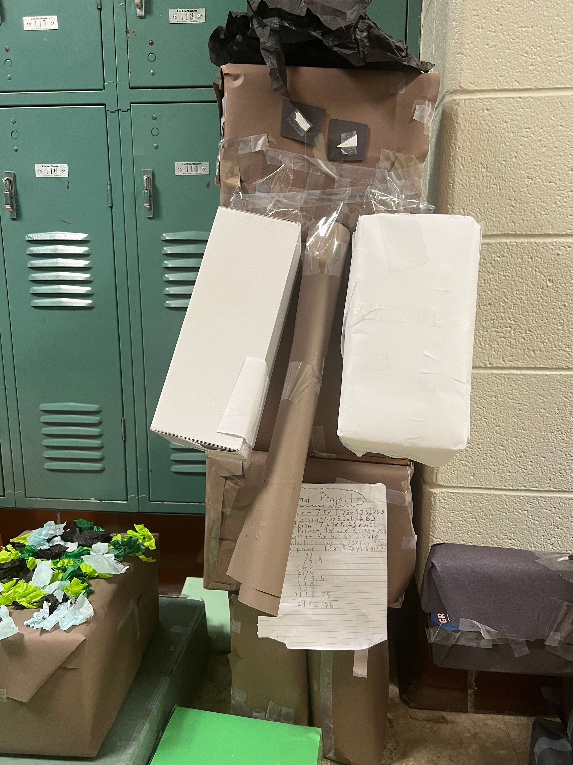 5th grade volume project