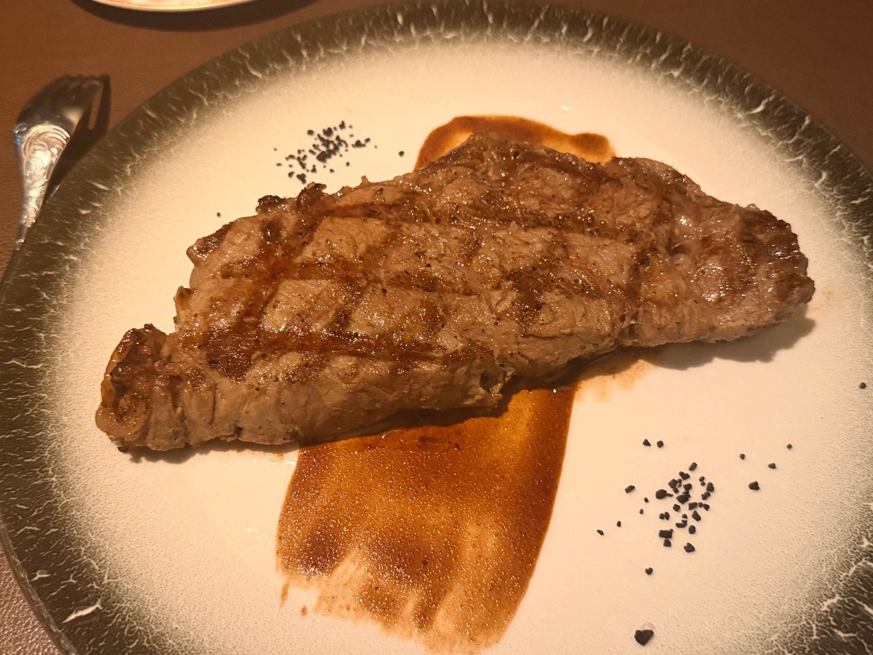 Steak served at Palo Steakhouse