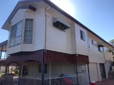 exterior of a house that has been freshly painted