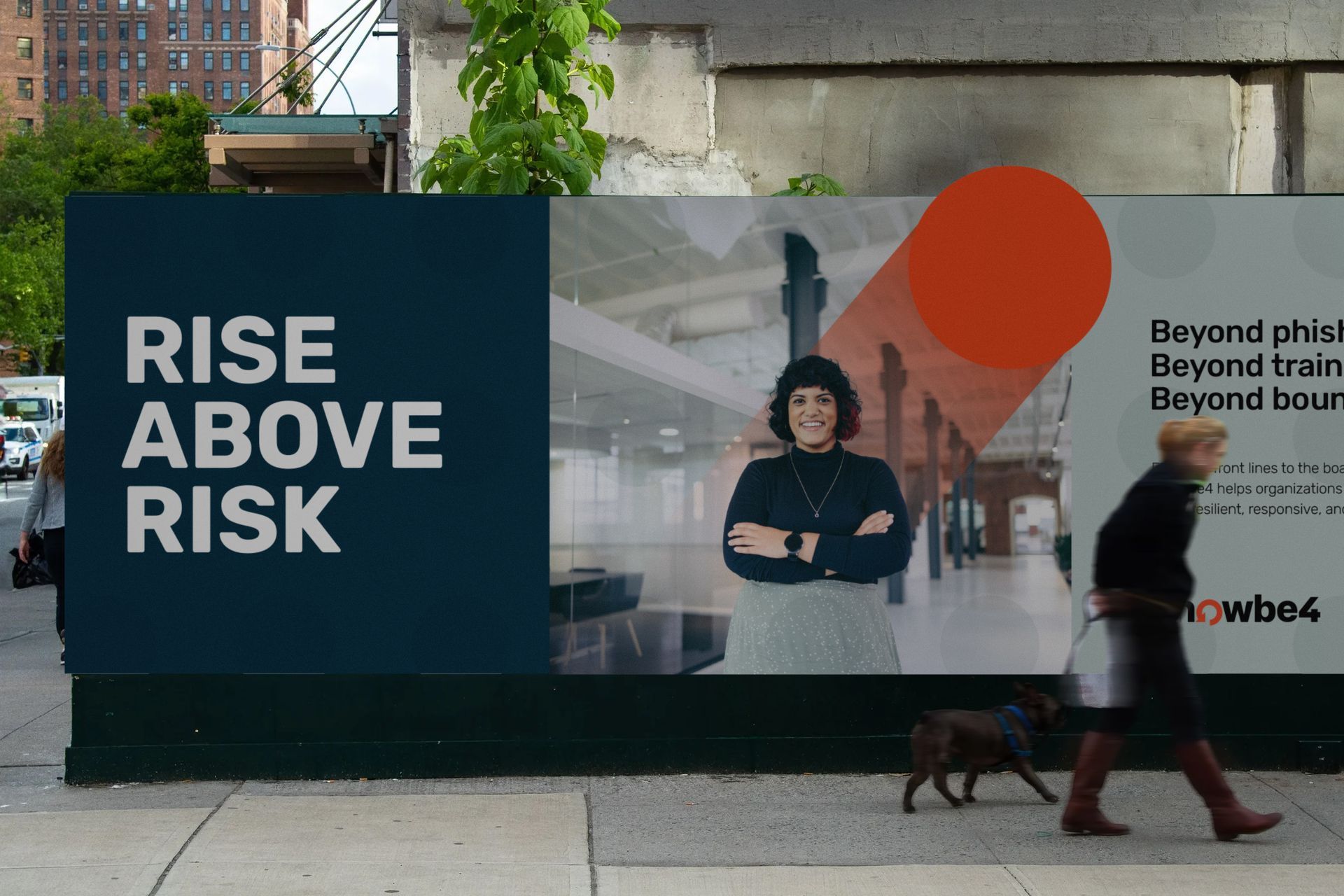 KnowBe4 OOH Ads