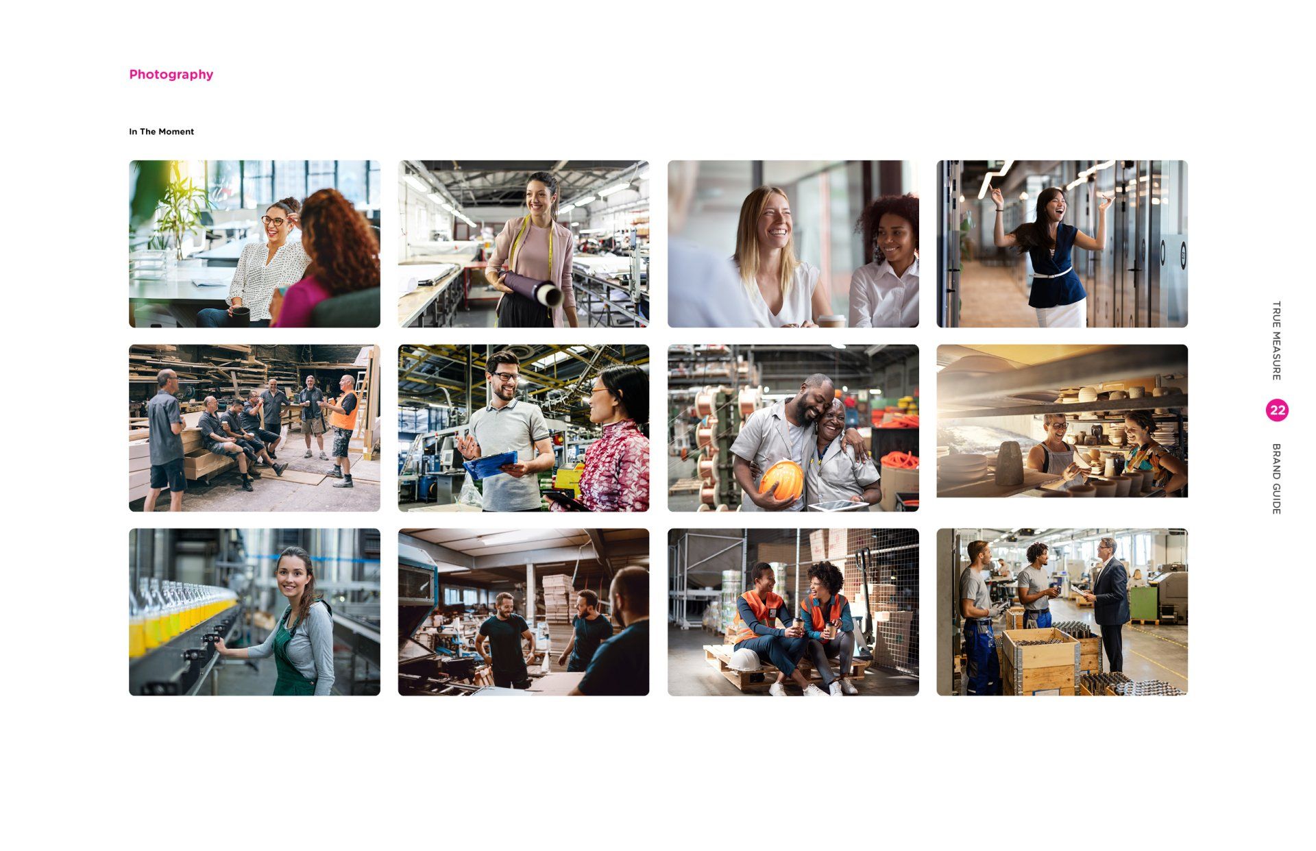 A collage of images of people in different places.
