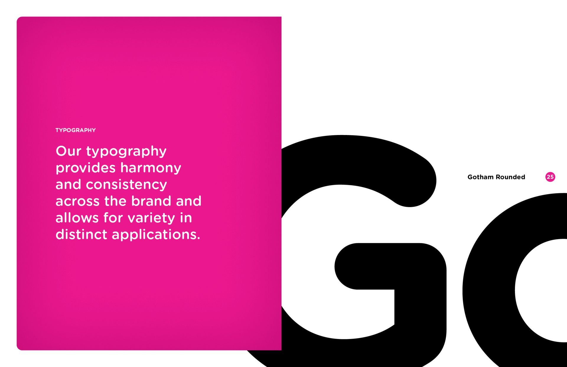 A pink and white poster with the word go on it
