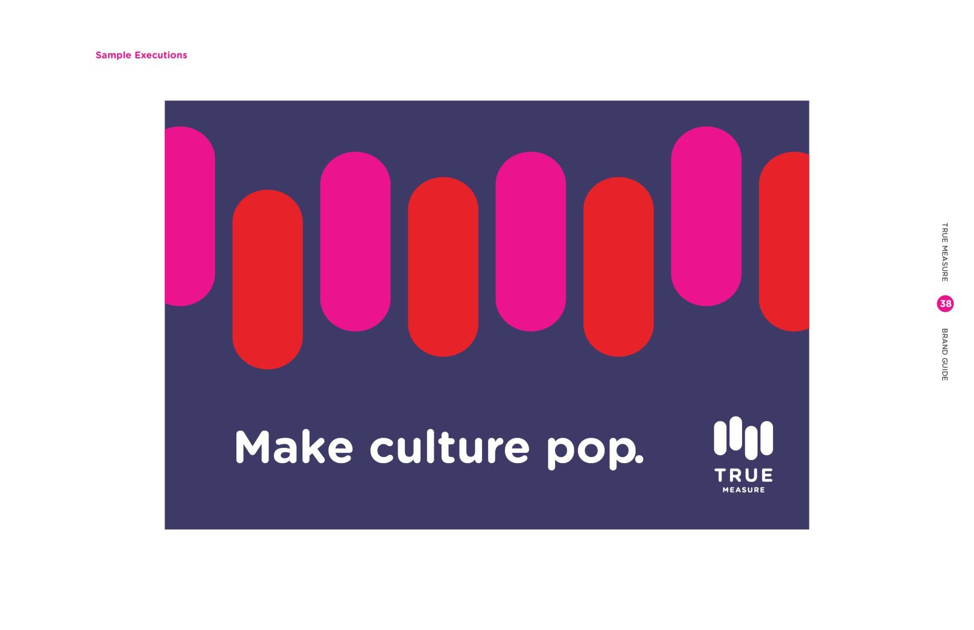 A poster that says `` make culture pop '' on it.