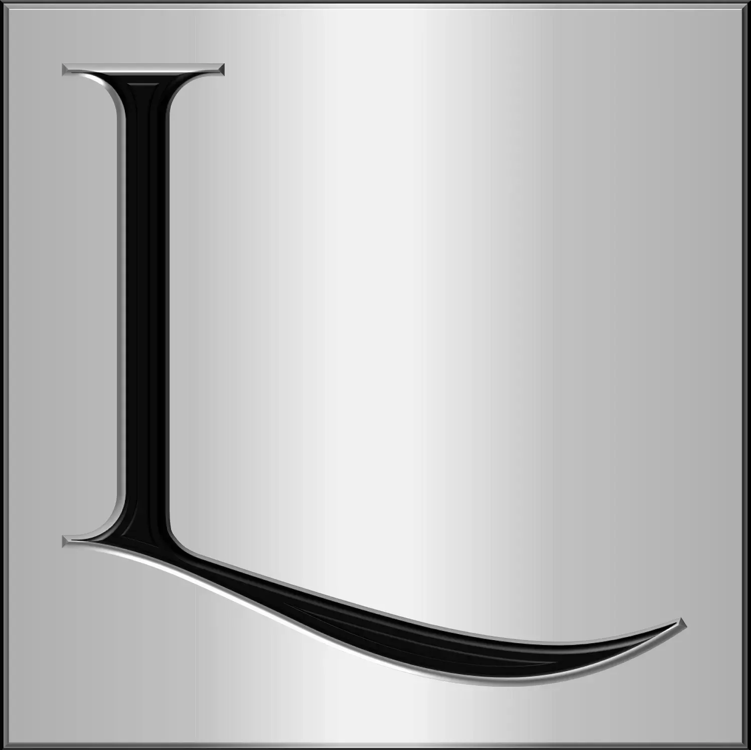 Black letter