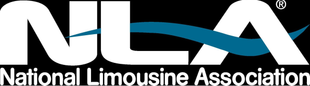 Logo for the National Limousine Association: white 