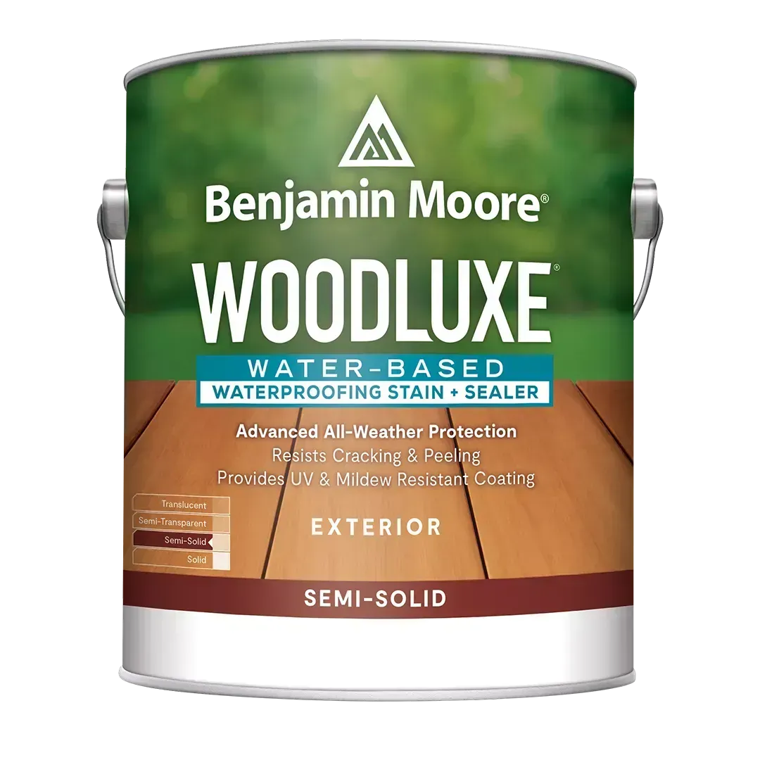 Woodluxe® Water-Based Waterproofing Exterior Stain + Sealer - Semi-Solid Woodluxe® Water-Based Waterproofing Exterior Stain + Sealer - Semi-Solid