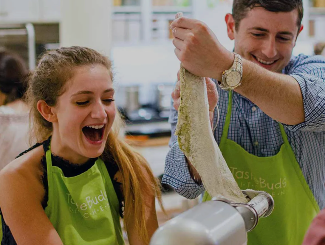 cooking class as Taste Buds Kitchen