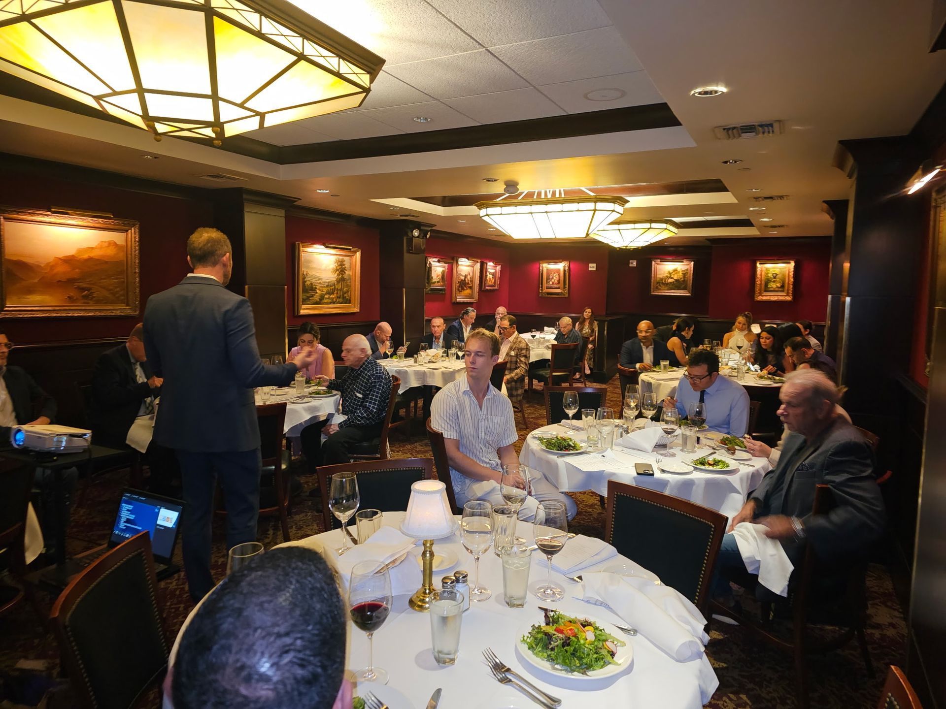 Attendees at a recent Miami Society of Plastic Surgeon meeting.