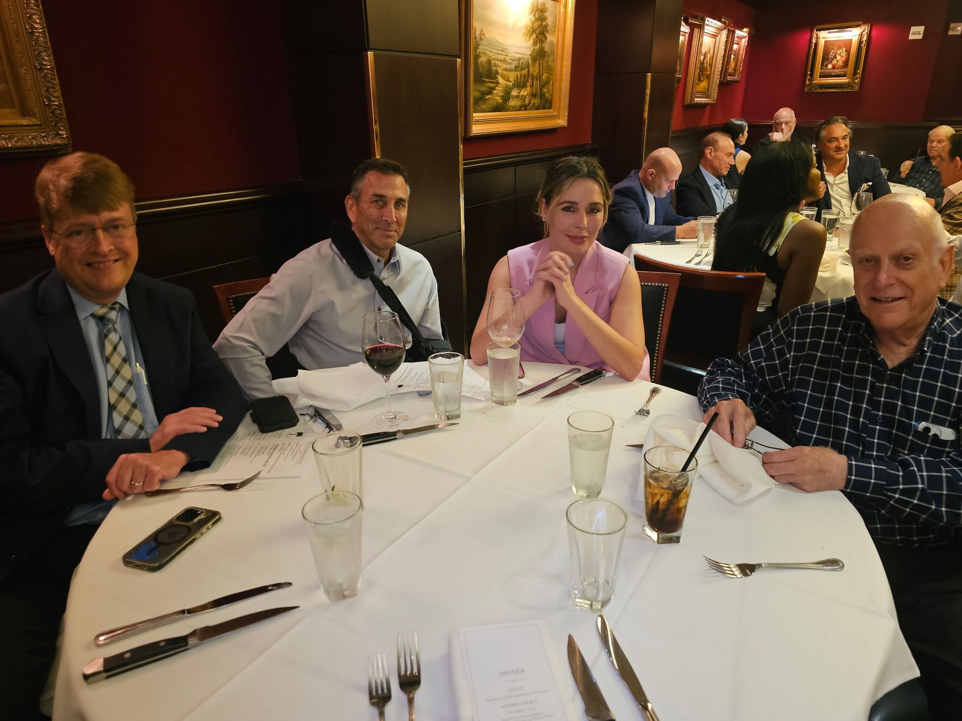 Attendees at a recent Miami Society of Plastic Surgeon meeting.