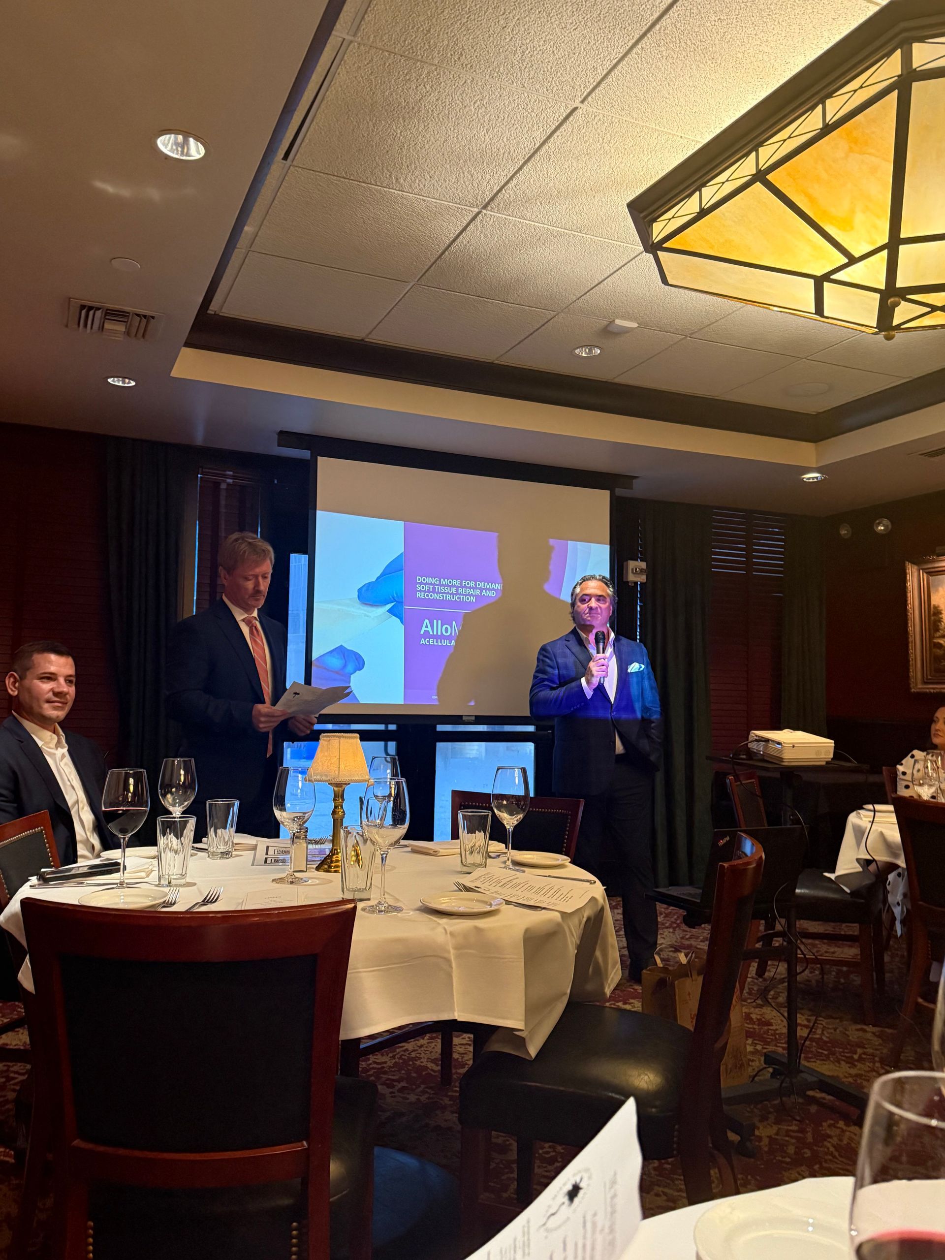 Attendees at a recent Miami Society of Plastic Surgeon meeting.