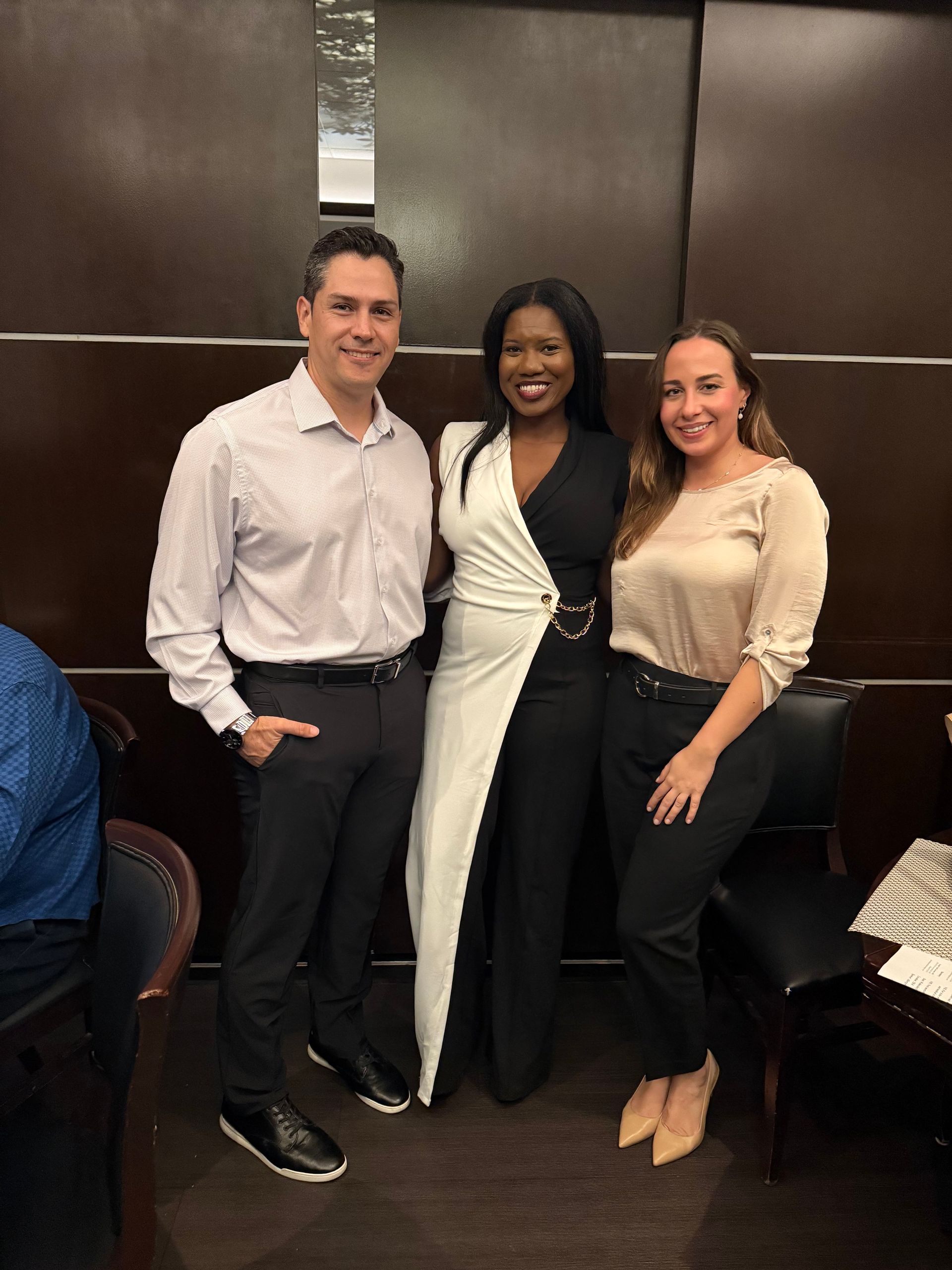 Attendees at a recent Miami Society of Plastic Surgeon meeting.