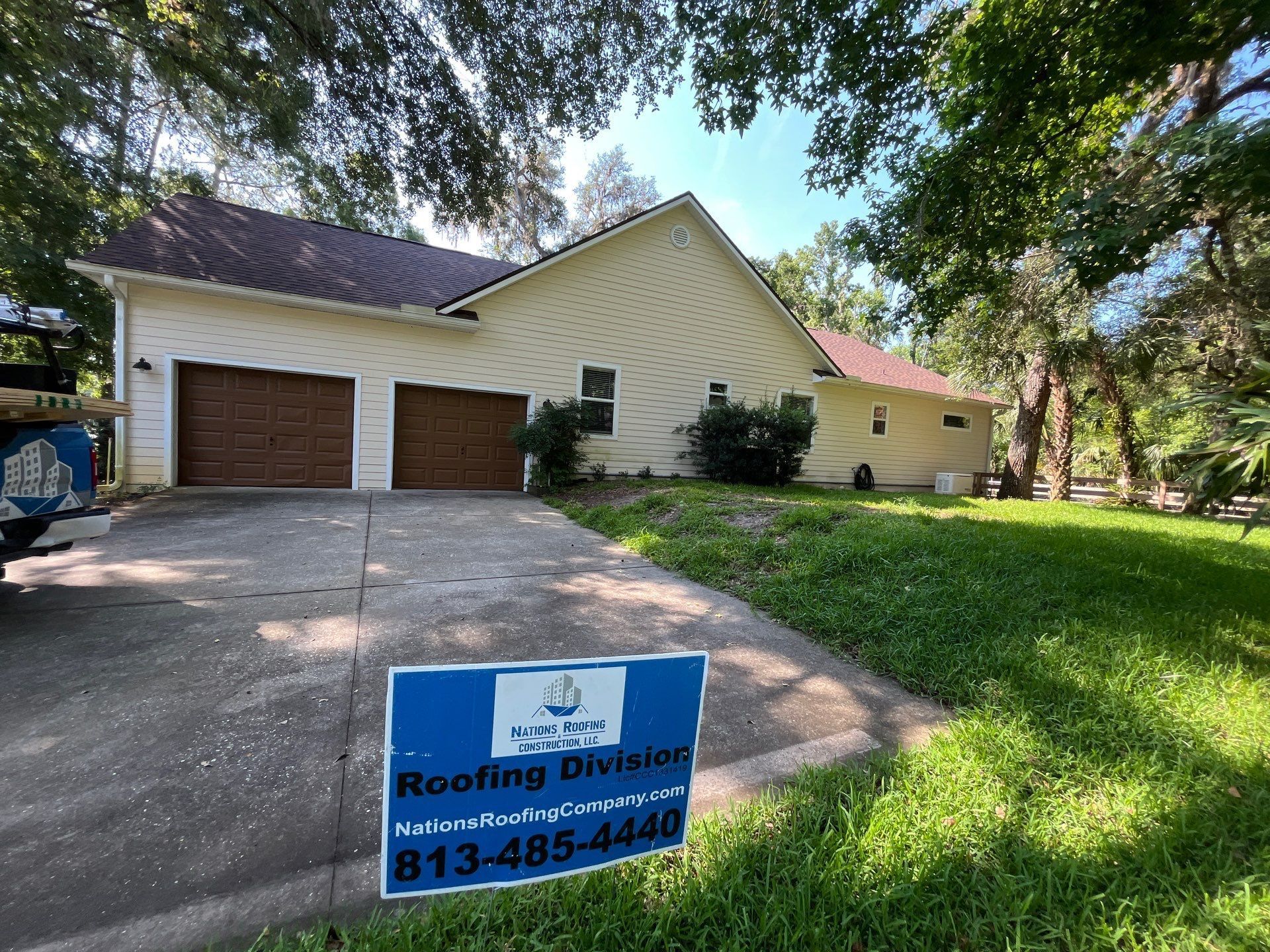 Burnt Sienna Shingle Roof Replacement in Zephyrhills FL