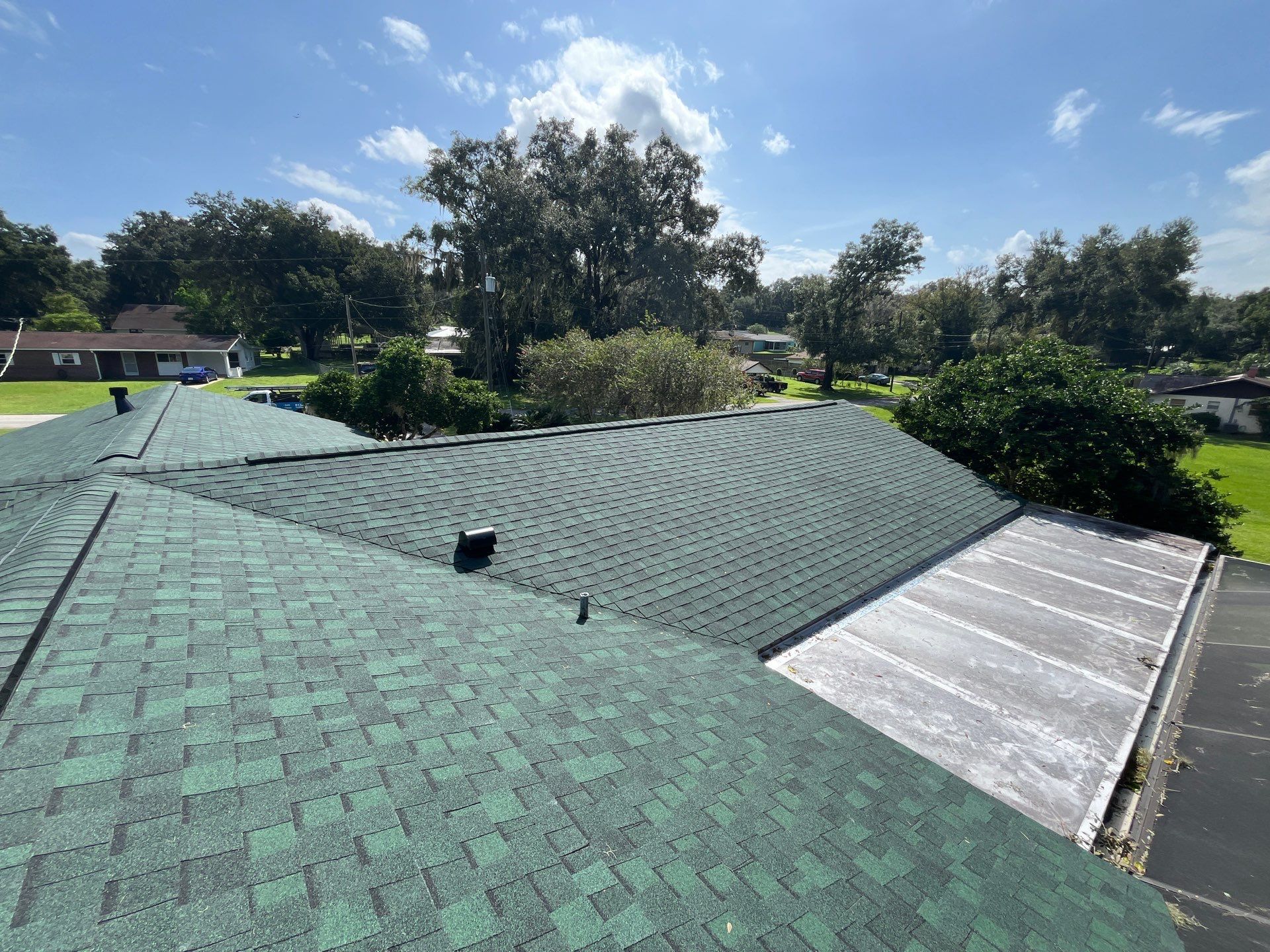 New shingle roof installation in Dade City FL by Nations Roofing & Construction