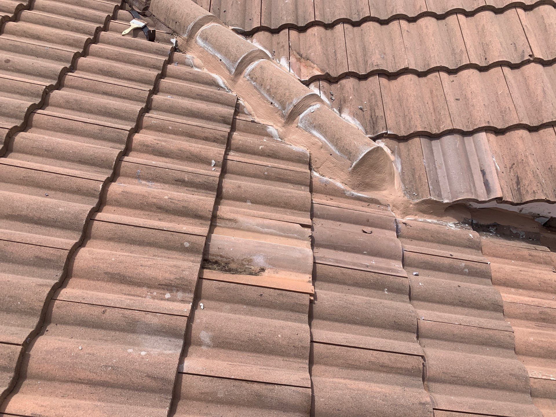 Tile roof leak and underlayment repair in Pasco County Florida