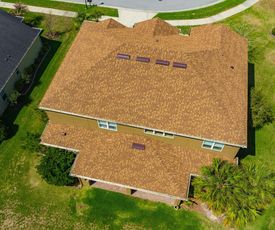 New shingle roof installation in Wesley Chapel FL by Nations Roofing & Construction