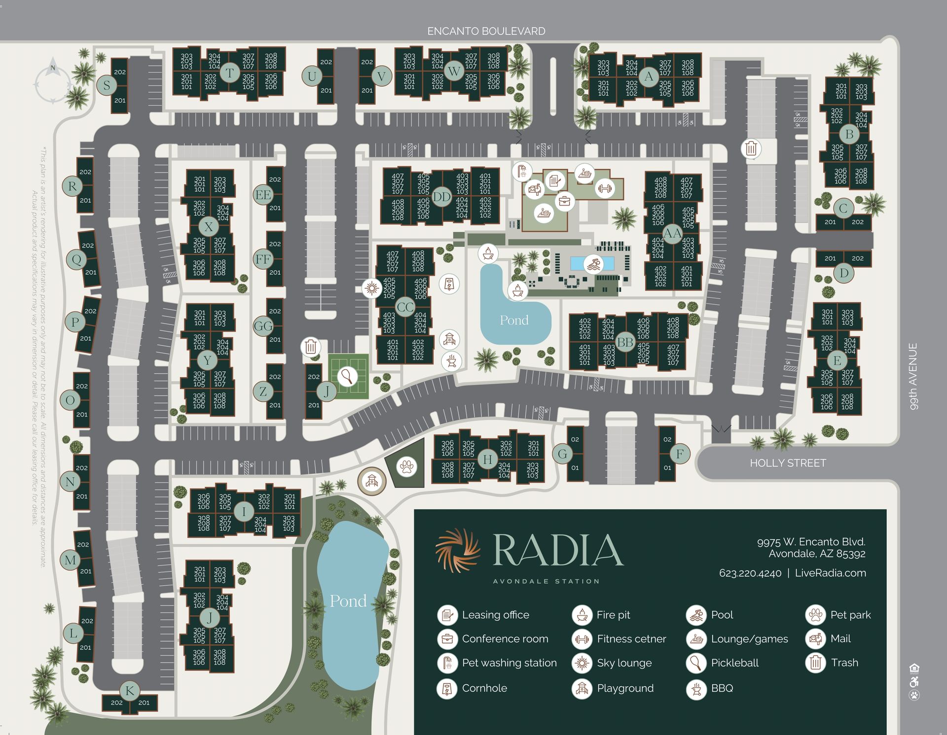 Community Map | Radia Avondale | Avondale, AZ