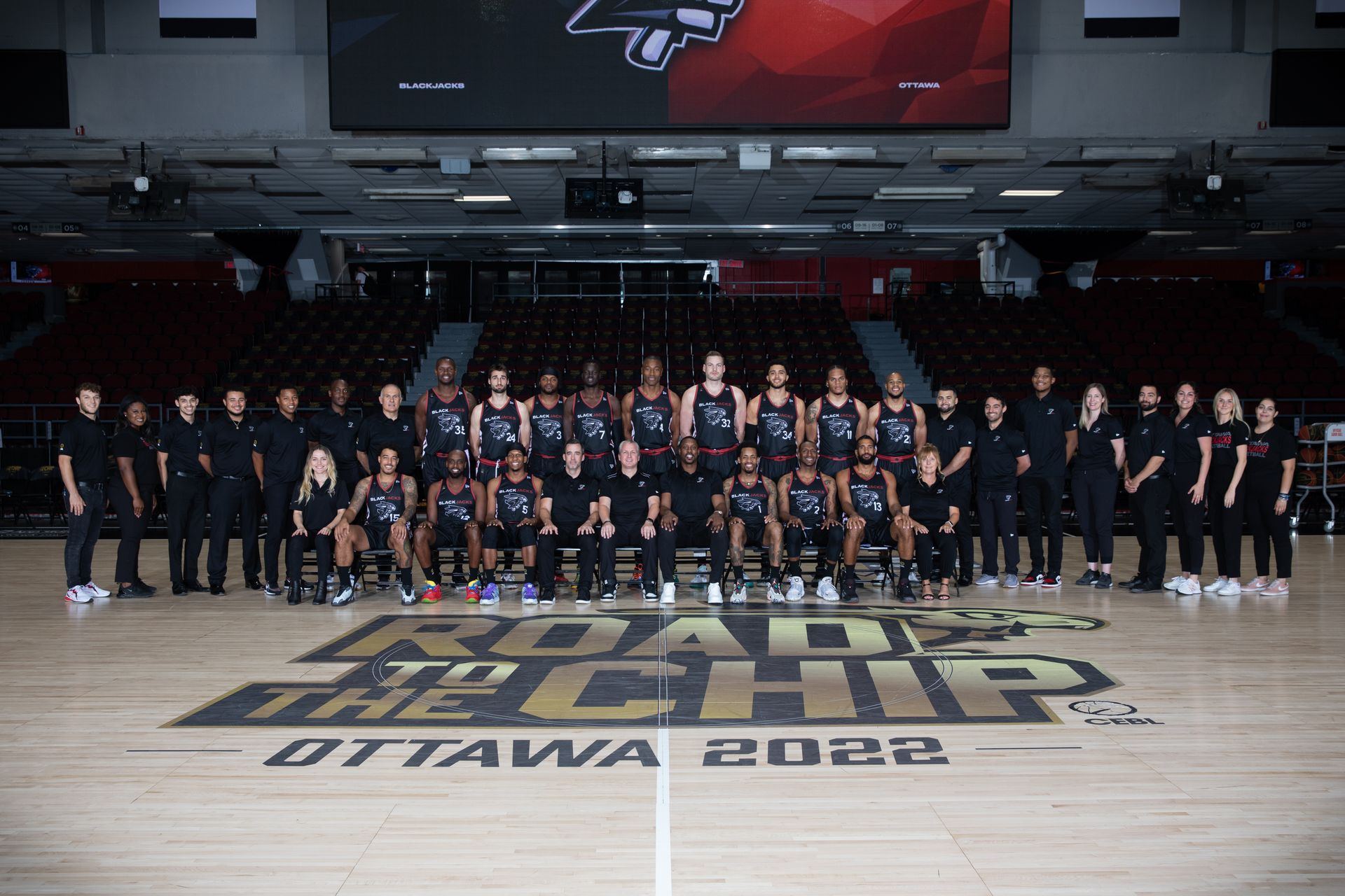 The BlackJacks Ottawa's Professional Basketball Team Playing In The CEBL
