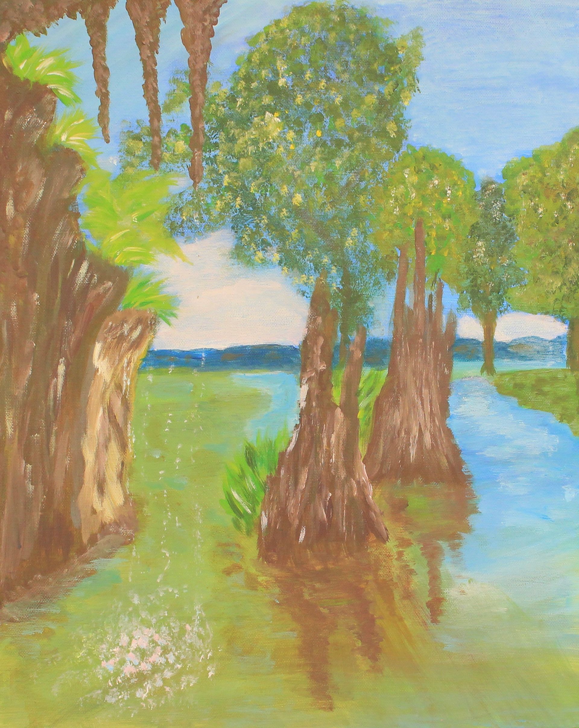 Schilderij landschap