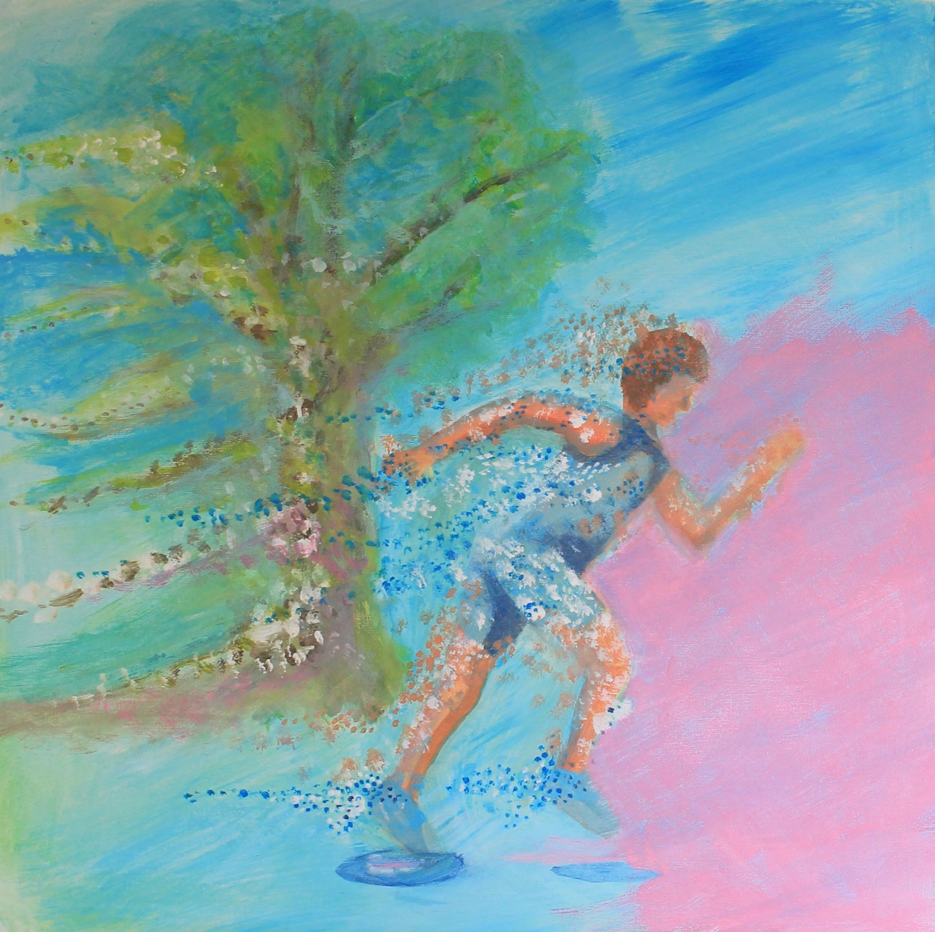 Schilderij beweging