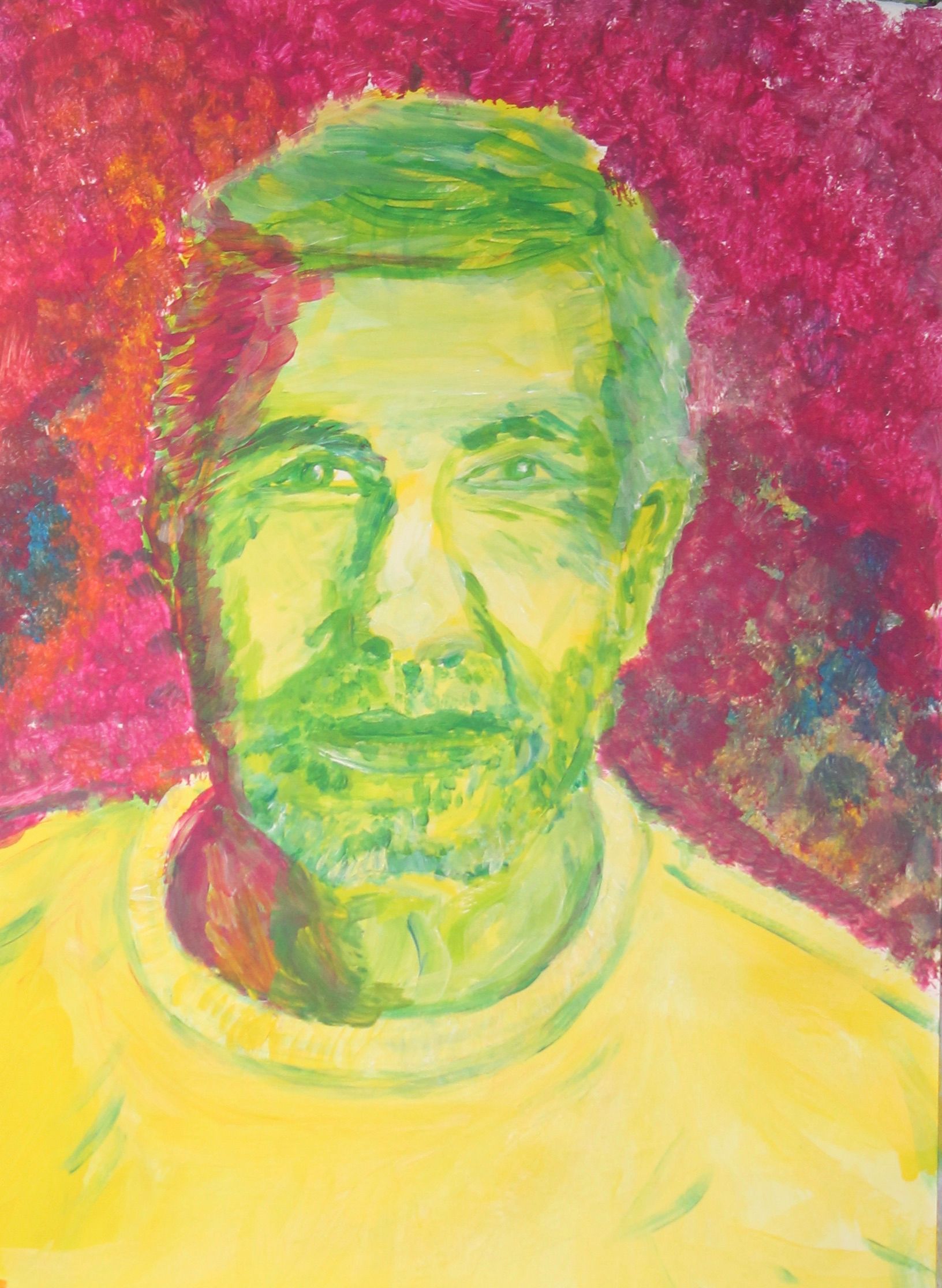 Portret schilderen met acrylverf