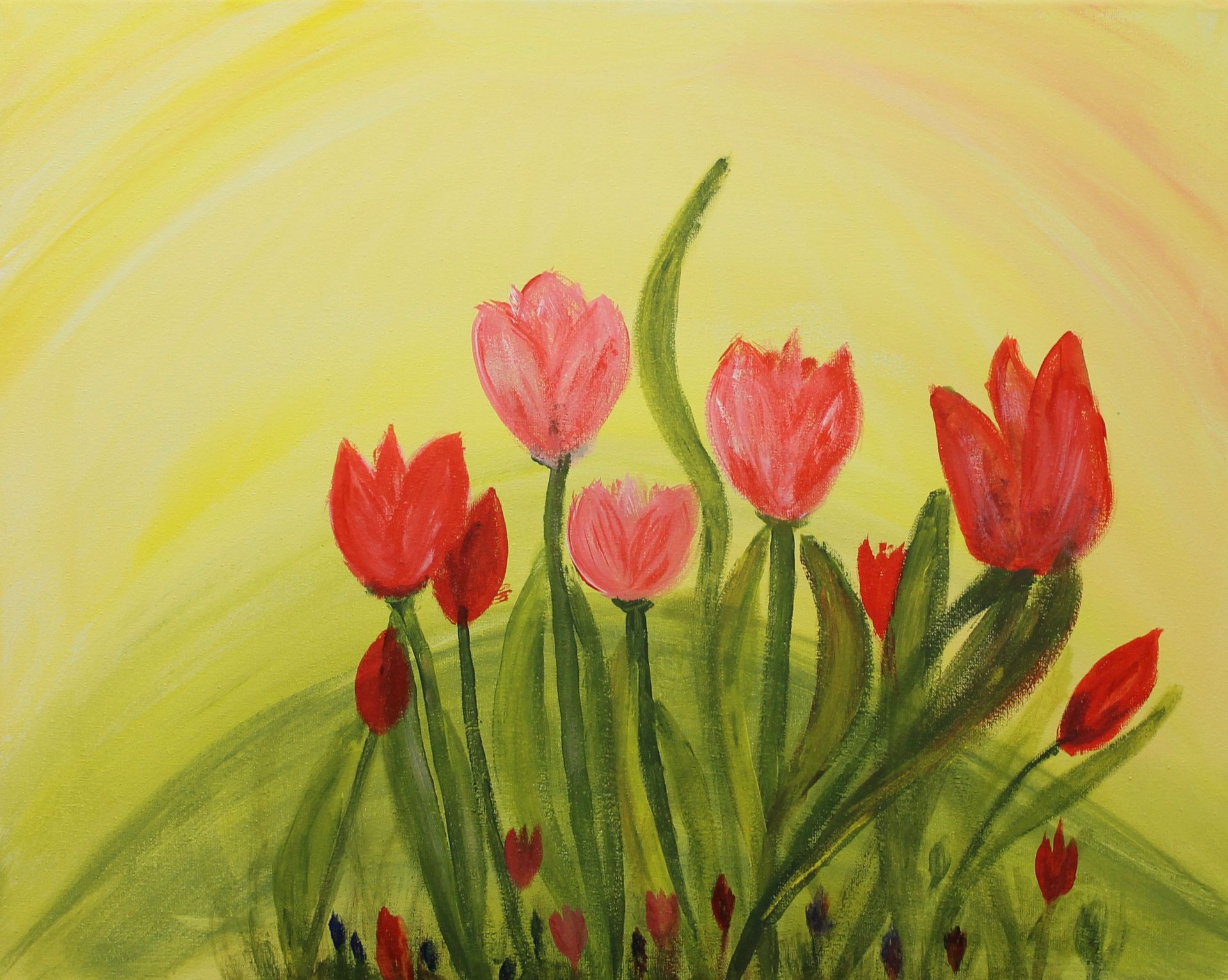 workshop tulpen schilderen